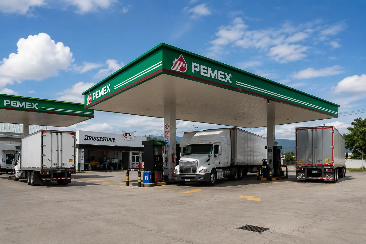 Estación de servicio Gasolinera Montajes en Tuxtla Gutiérrez