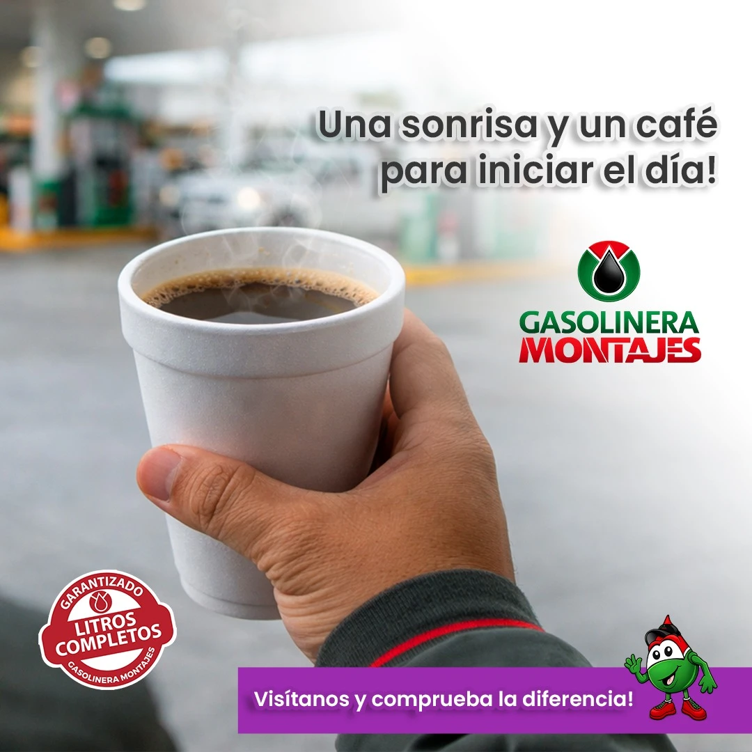 Café y pan por la mañana