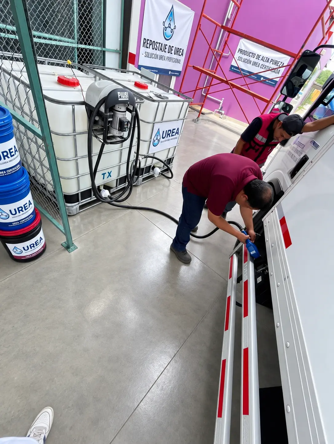 Urea para camión